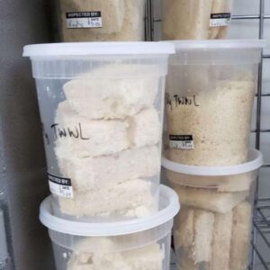 white crumble